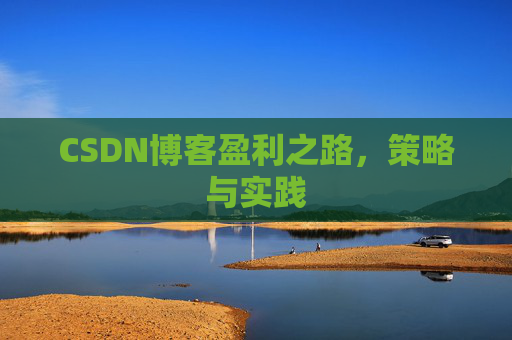 CSDN博客盈利之路，策略与实践